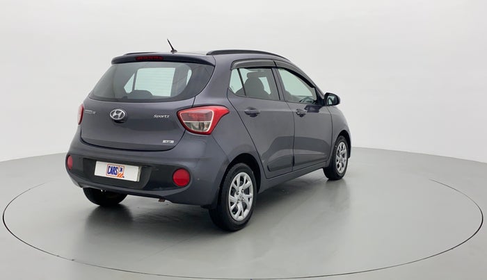 2017 Hyundai Grand i10 Sportz(O) 1.2 MT, Petrol, Manual, 63,901 km, Right Back Diagonal