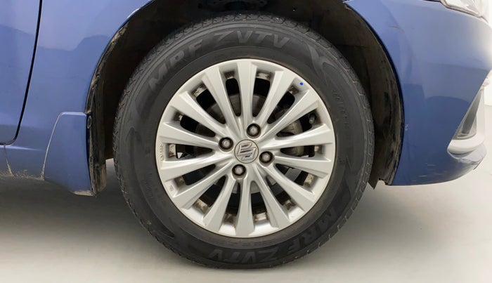 2020 Maruti Ciaz DELTA AT 1.5 SHVS PETROL, Petrol, Automatic, 37,788 km, Right Front Wheel