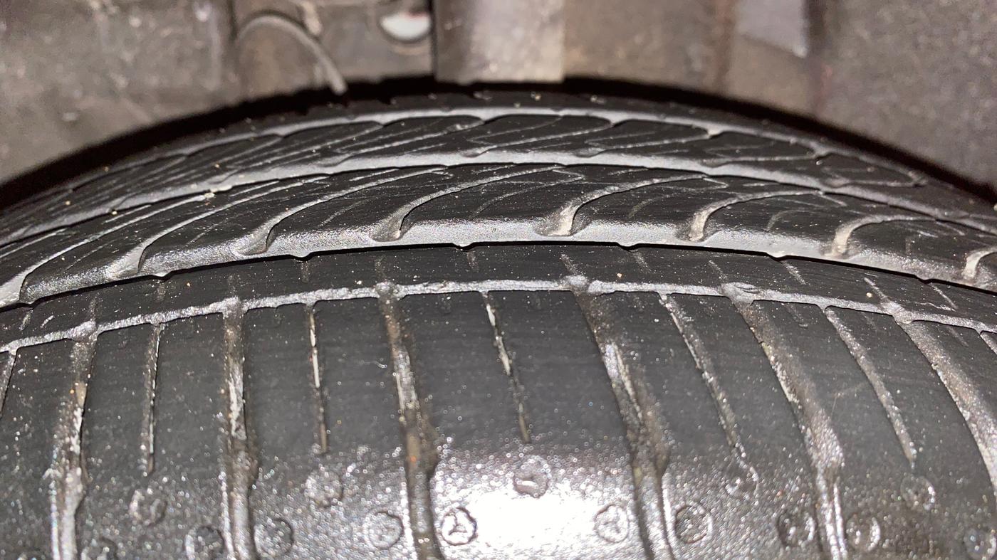 2024 Tata Tiago XZ PLUS PETROL, Petrol, Manual, 8,146 km, Left Front Tyre Tread