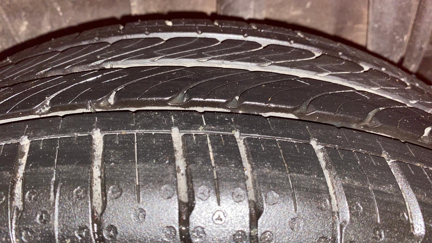 2024 Tata Tiago XZ PLUS PETROL, Petrol, Manual, 8,146 km, Left Rear Tyre Tread