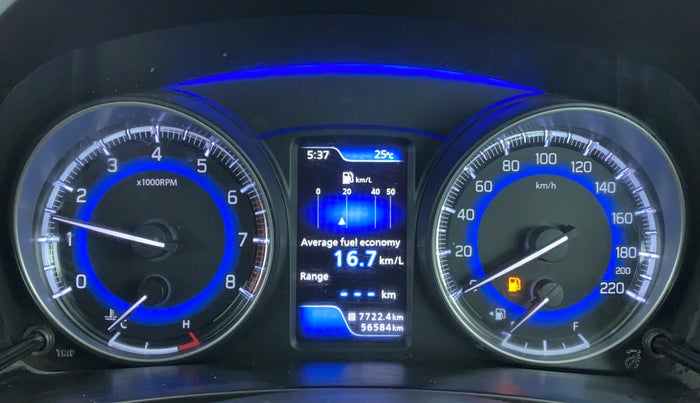 2019 Maruti Baleno ZETA PETROL 1.2, Petrol, Manual, 56,769 km, Odometer Image