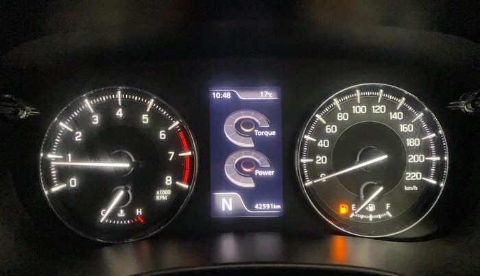 2022 Toyota Glanza V AMT, Petrol, Automatic, 42,590 km, Odometer Image