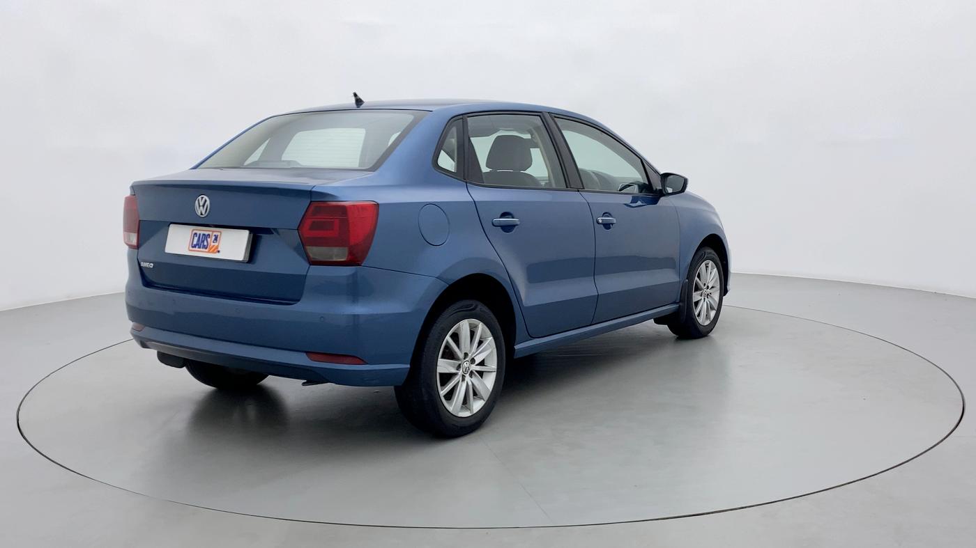 2016 Volkswagen Ameo HIGHLINE 1.2, Petrol, Manual, 84,852 km, Right Back Diagonal