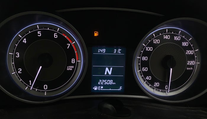 2022 Maruti Dzire VXI AMT, Petrol, Automatic, 22,504 km, Odometer Image