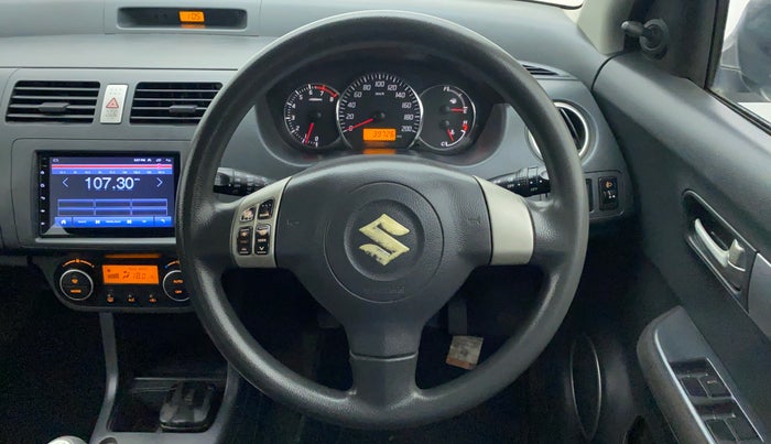 2010 Maruti Swift ZXI D, Petrol, Manual, 39,774 km, Steering Wheel Close Up