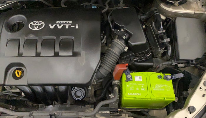 2015 Toyota Corolla Altis G CVT PETROL, Petrol, Automatic, 1,19,580 km, Engine View - Left