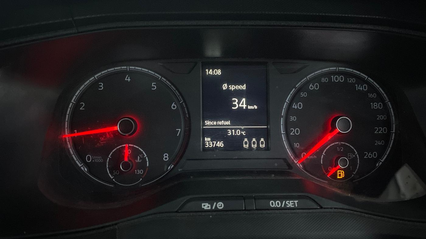 2024 Volkswagen TAIGUN COMFORTLINE 1.0 TSI MT, Petrol, Manual, 33,732 km, Odometer Image