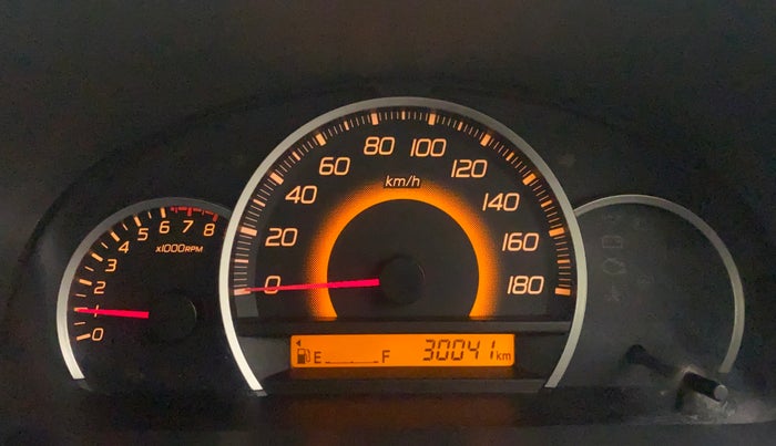 2012 Maruti Wagon R 1.0 VXI, Petrol, Manual, 30,184 km, Odometer Image