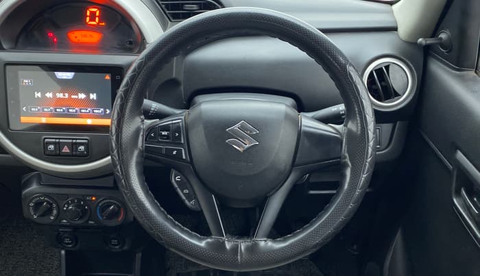 2020 Maruti S PRESSO VXI+, Petrol, Manual, 58,614 km, Steering Wheel Close Up