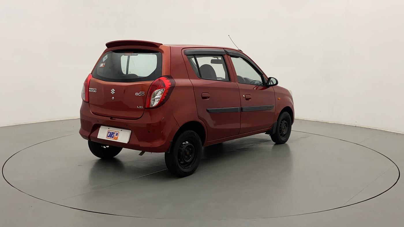 2014 Maruti Alto 800 LXI CNG, CNG, Manual, 49,063 km, Right Back Diagonal