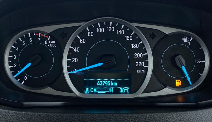 2018 Ford Figo Aspire 1.2 TITANIUM PETROL, Petrol, Manual, 43,987 km, Odometer Image