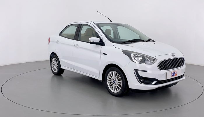 2018 Ford Figo Aspire 1.2 TITANIUM PETROL, Petrol, Manual, 43,987 km, Right Front Diagonal