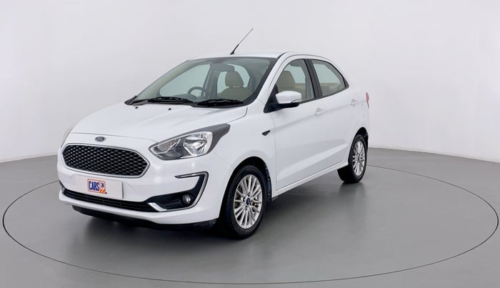 2018 Ford Figo Aspire 1.2 TITANIUM PETROL, Petrol, Manual, 43,987 km, Left Front Diagonal