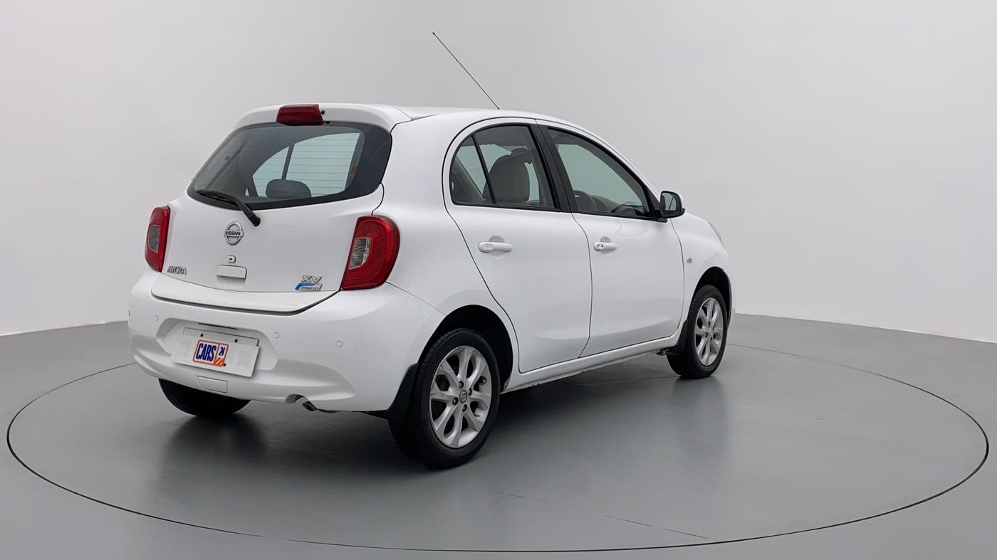2014 Nissan Micra XV CVT, Petrol, Automatic, 27,647 km, Right Back Diagonal