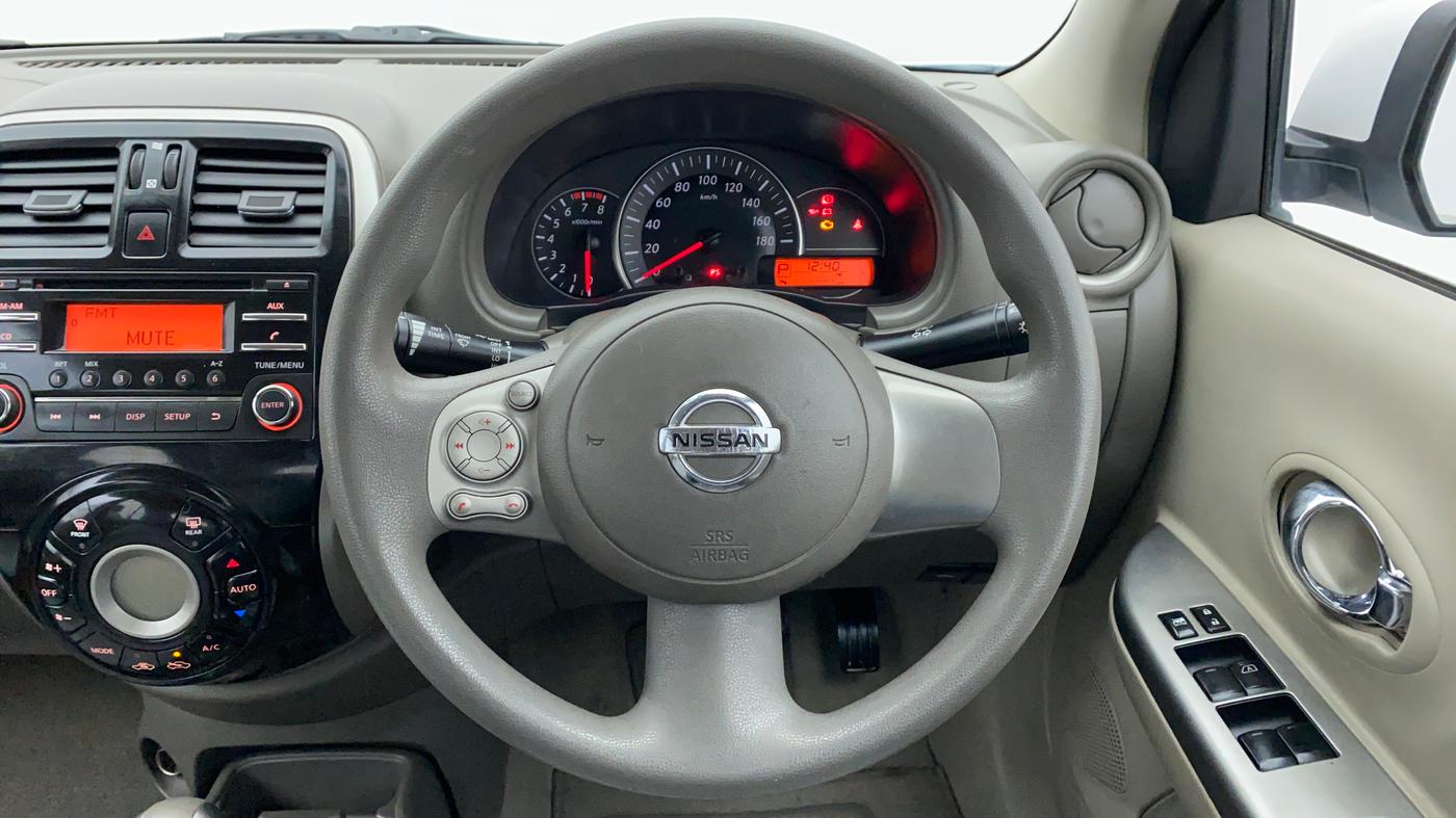 2014 Nissan Micra XV CVT, Petrol, Automatic, 27,647 km, Steering Wheel Close Up
