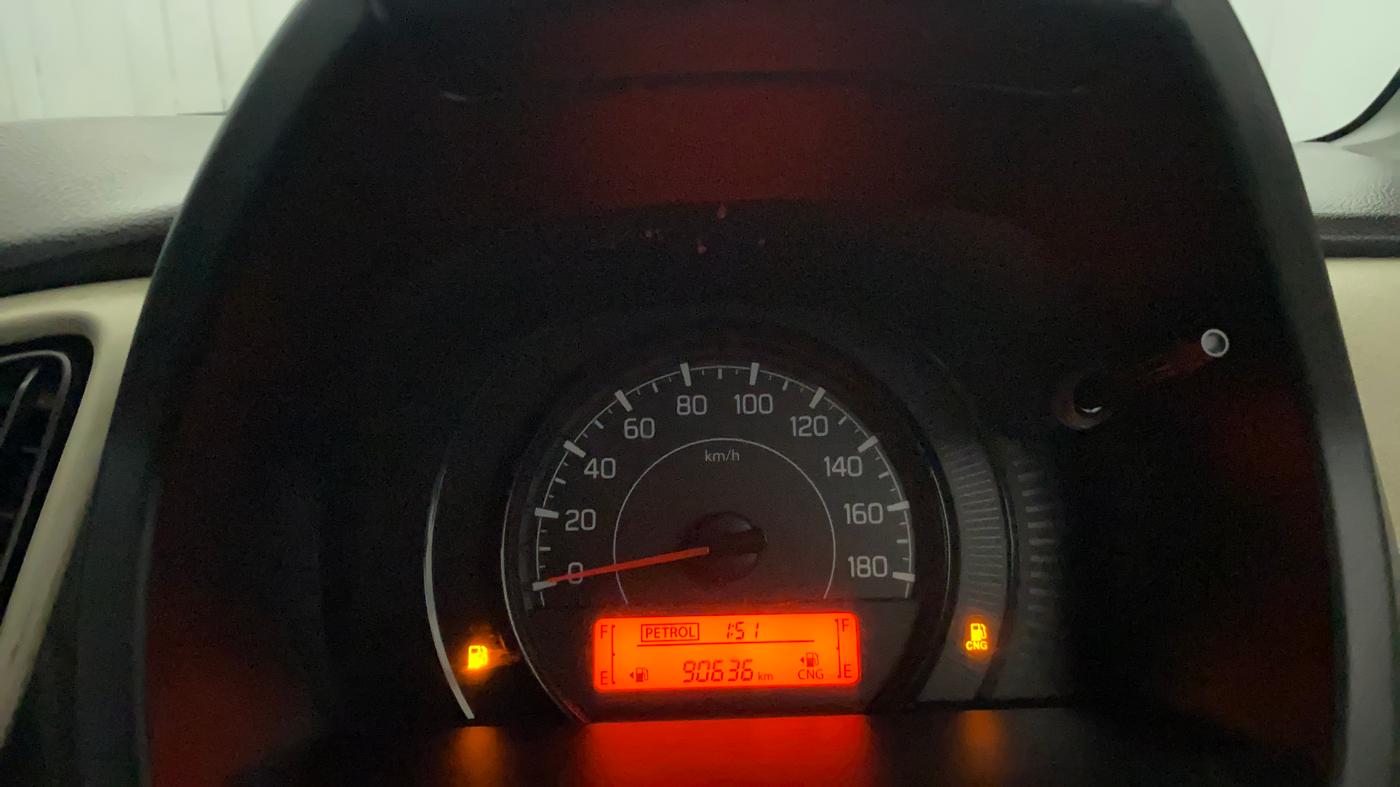 2020 Maruti New Wagon-R LXI CNG 1.0, CNG, Manual, 90,605 km, Odometer Image