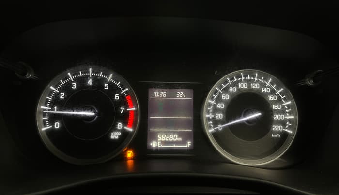 2023 Maruti Baleno DELTA PETROL 1.2, Petrol, Manual, 58,257 km, Odometer Image