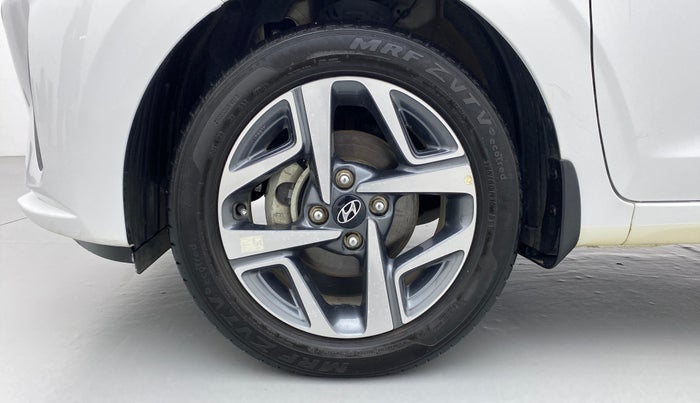 2020 Hyundai AURA SX+ AT 1.2CRDI, Diesel, Automatic, 12,495 km, Left Front Wheel