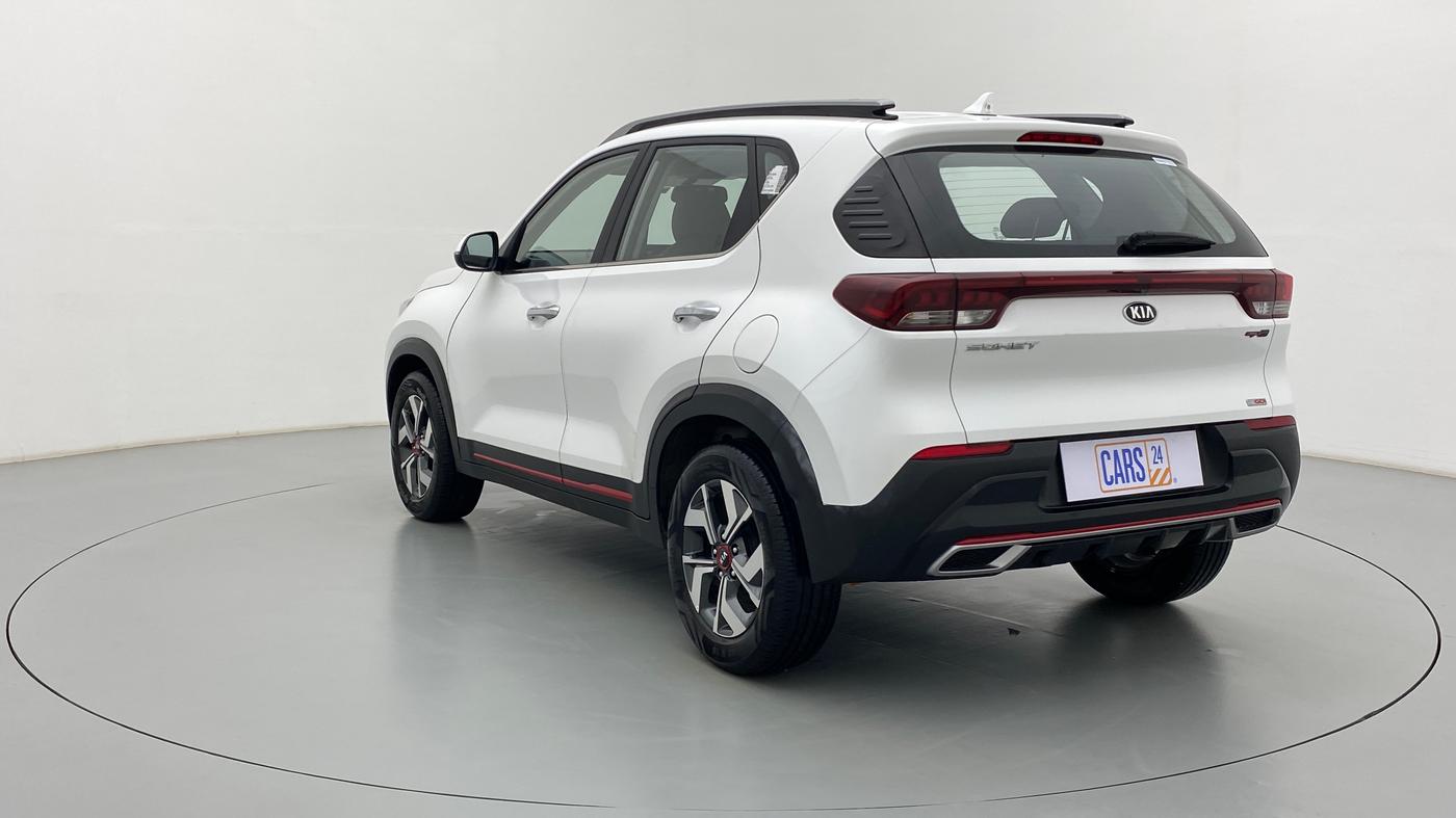 2020 KIA SONET GTX PLUS DCT 1.0, Petrol, Automatic, 10,977 km, Left Back Diagonal
