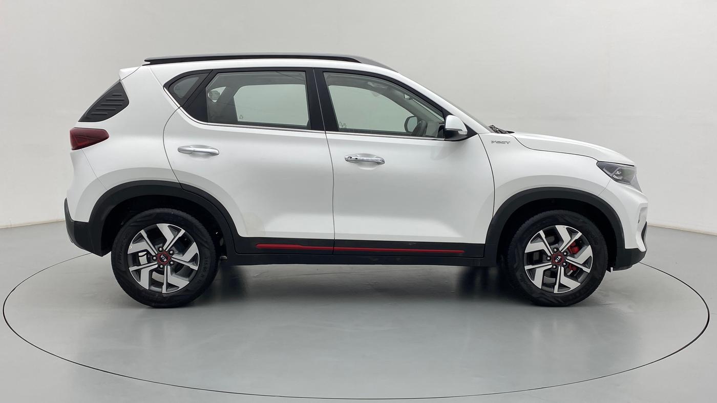 2020 KIA SONET GTX PLUS DCT 1.0, Petrol, Automatic, 10,977 km, Right Side View