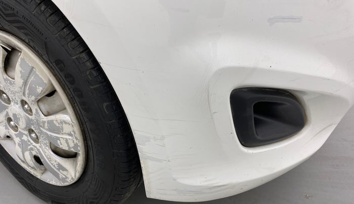 2014 Hyundai i10 MAGNA 1.1, CNG, Manual, 1,00,854 km, Front bumper - Minor scratches