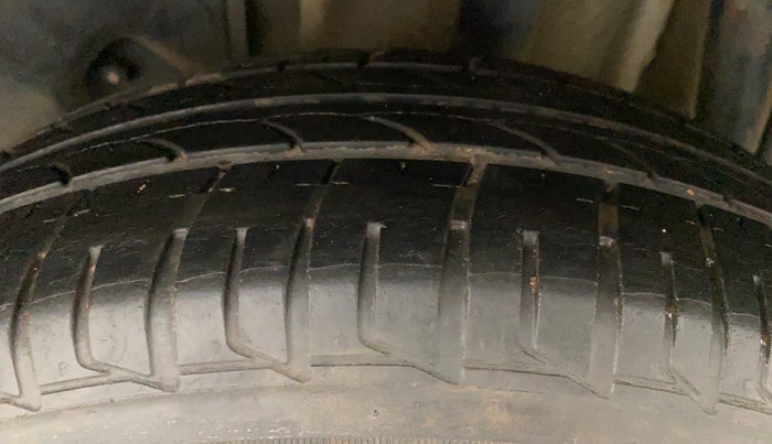 2017 Tata Tiago XZA PETROL, Petrol, Automatic, 57,920 km, Left Rear Tyre Tread