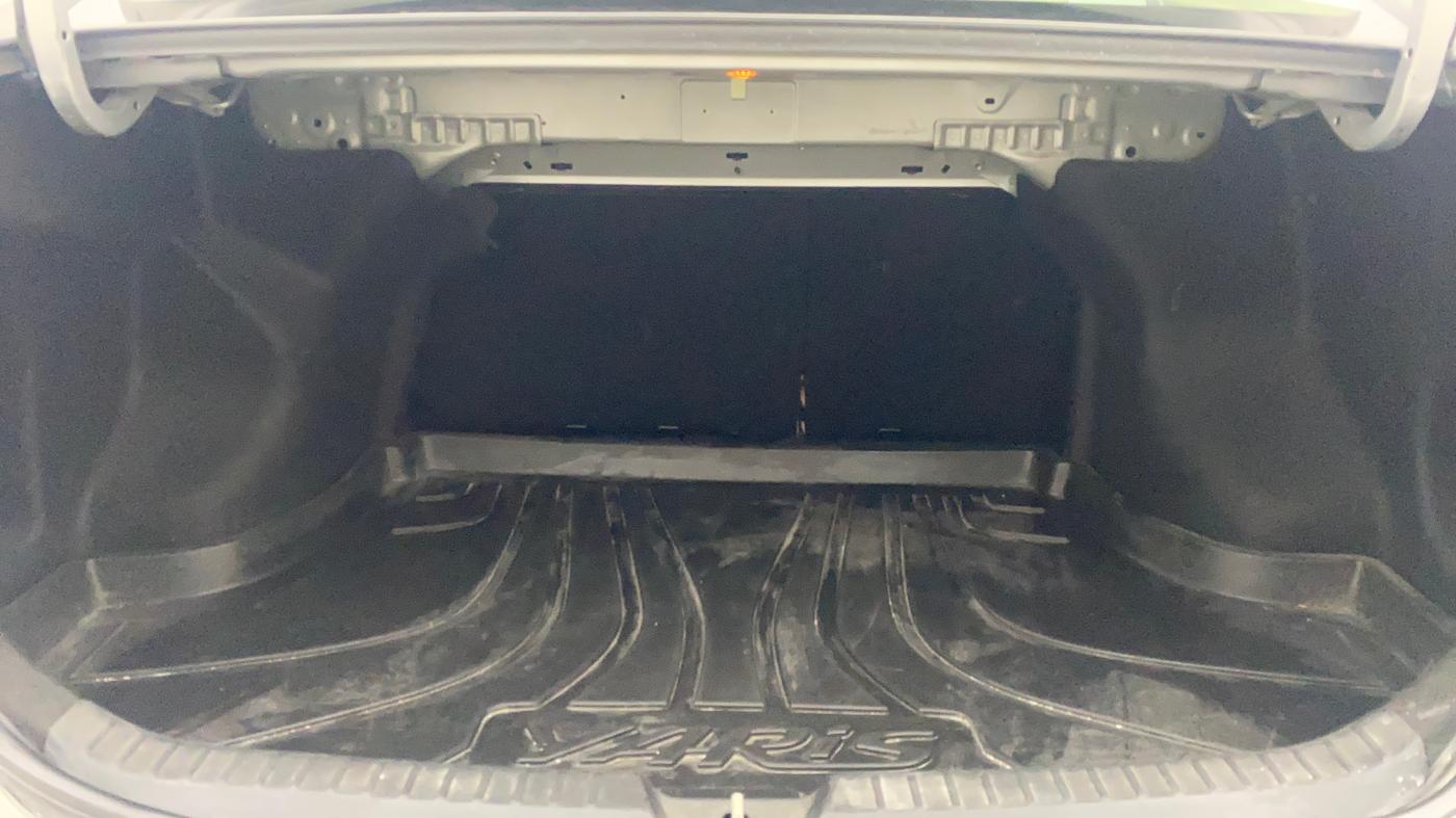 2018 Toyota YARIS J MT, Petrol, Manual, 86,756 km, Boot Inside