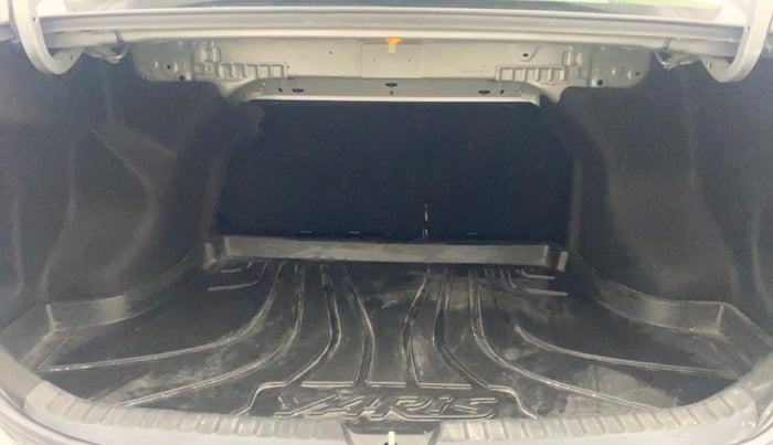 2018 Toyota YARIS J MT, Petrol, Manual, 86,756 km, Boot Inside