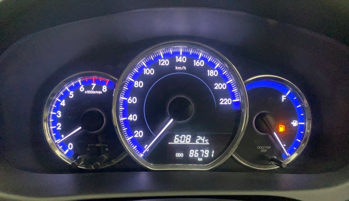 2018 Toyota YARIS J MT, Petrol, Manual, 86,756 km, Odometer Image