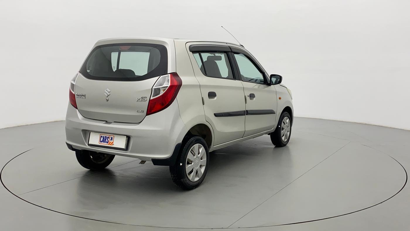 2018 Maruti Alto K10 VXI P, Petrol, Manual, 37,184 km, Right Back Diagonal