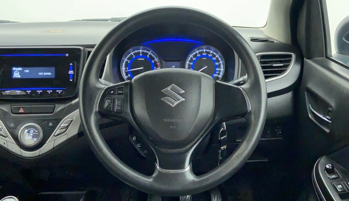 2019 Maruti Baleno DELTA 1.2 K12, Petrol, Manual, 34,798 km, Steering Wheel Close Up