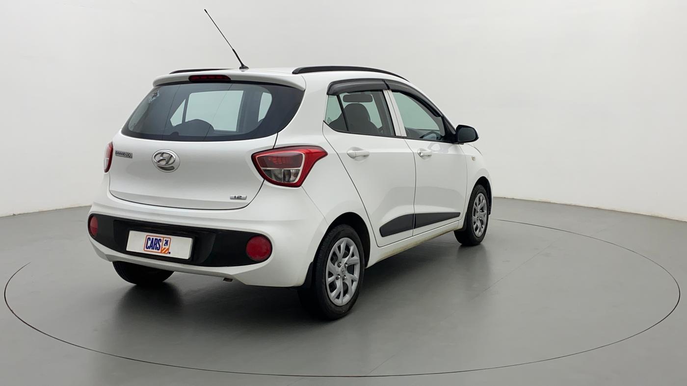 2019 Hyundai Grand i10 MAGNA CNG, CNG, Manual, 37,541 km, Right Back Diagonal