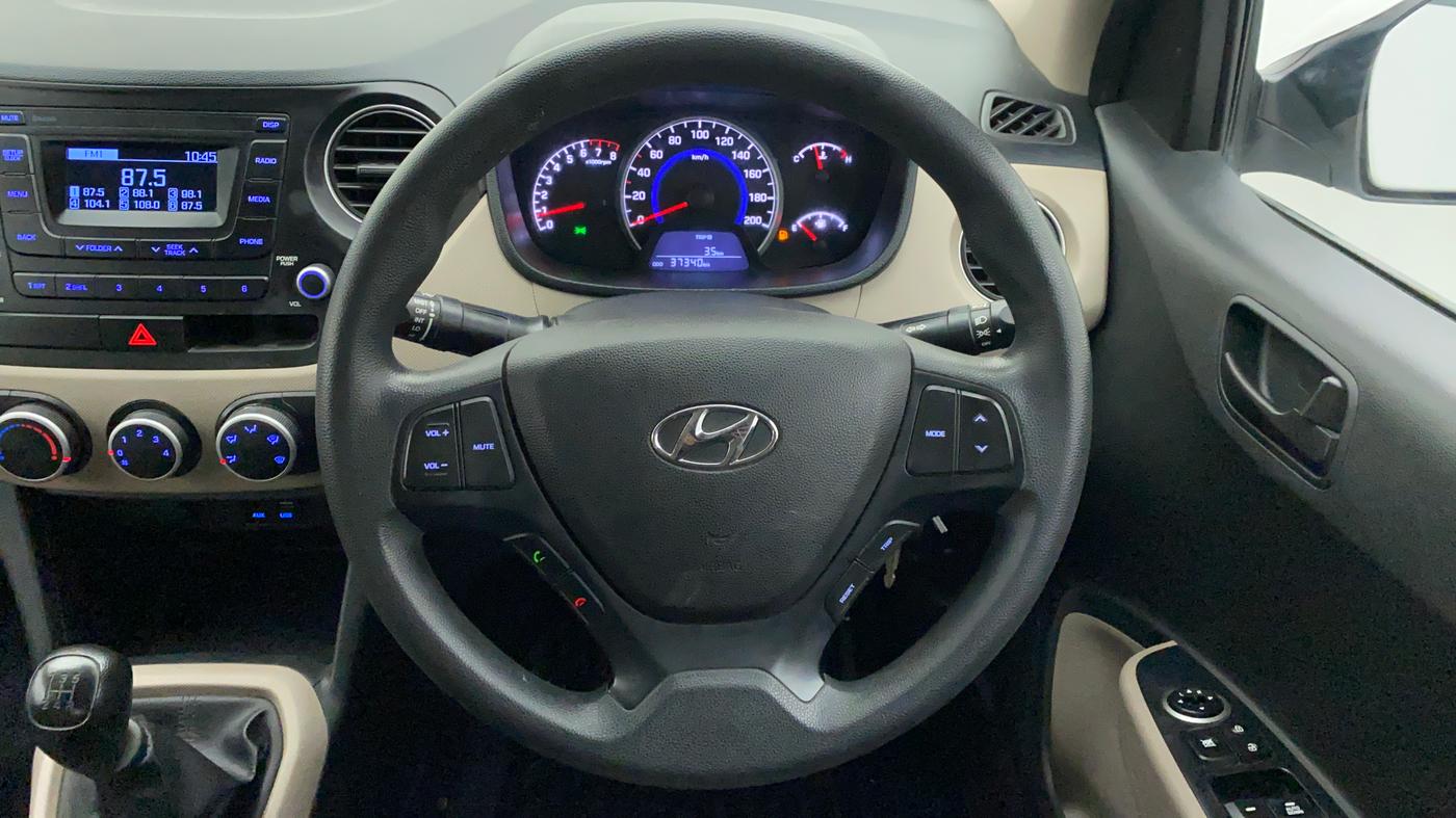 2019 Hyundai Grand i10 MAGNA CNG, CNG, Manual, 37,541 km, Steering Wheel Close Up
