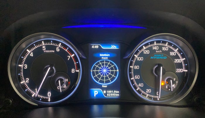 2022 Maruti XL6 ZETA AT, Petrol, Automatic, 62,592 km, Odometer Image
