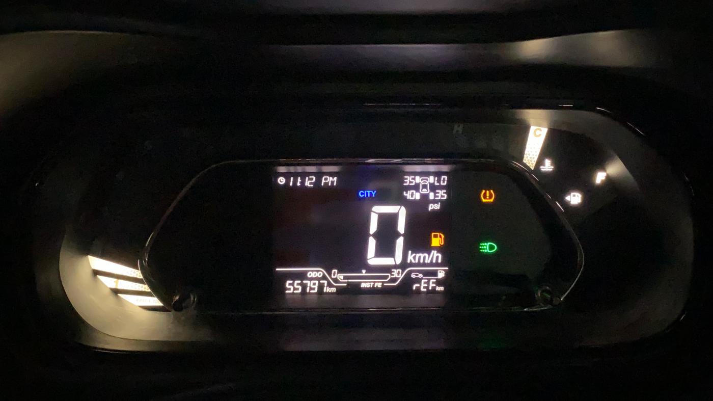 2022 Tata NEXON XZ PLUS (L) DARK EDITION, Petrol, Manual, 55,797 km, Odometer Image