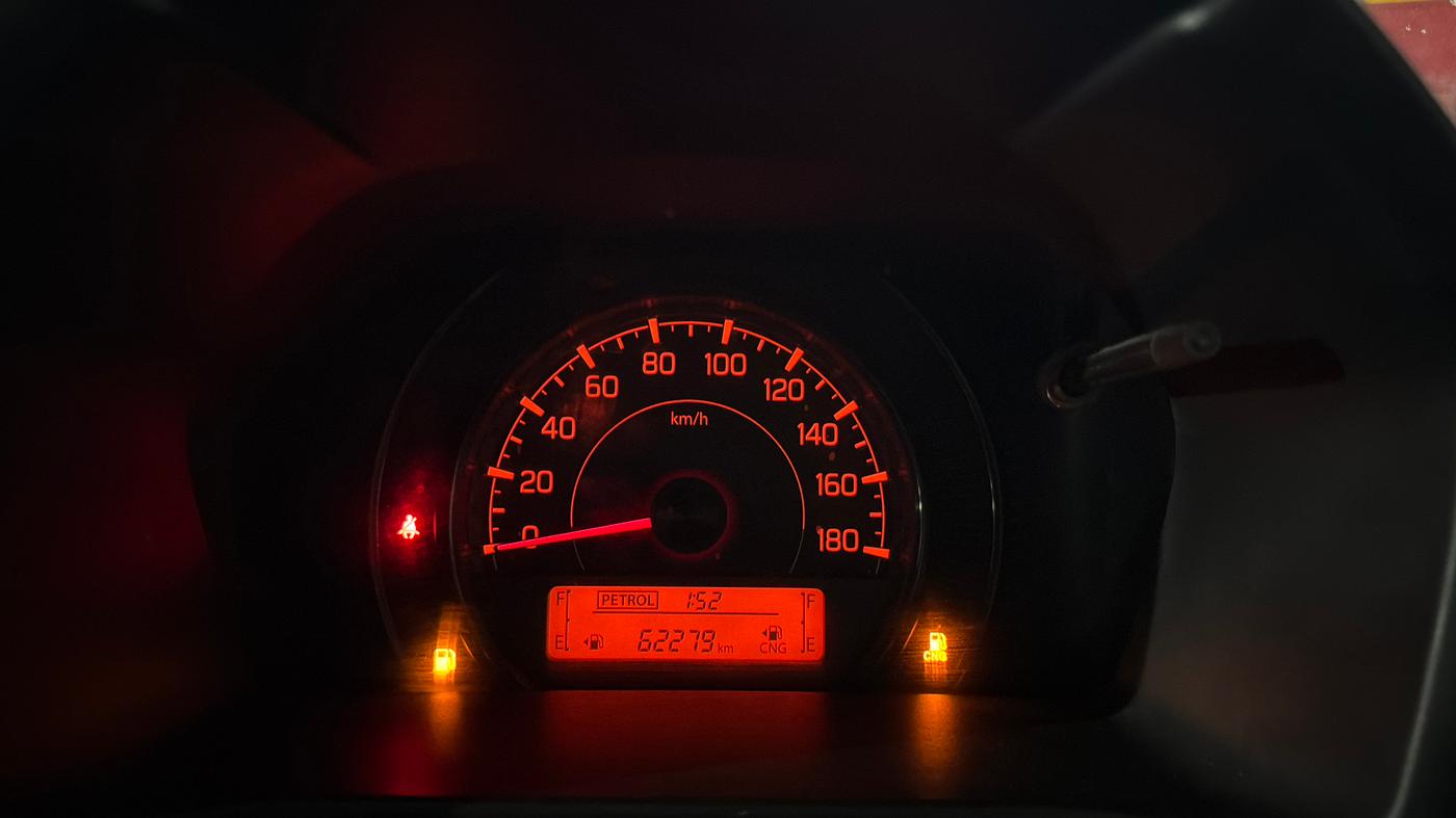 2023 Maruti Celerio VXI CNG, CNG, Manual, 62,266 km, Odometer Image