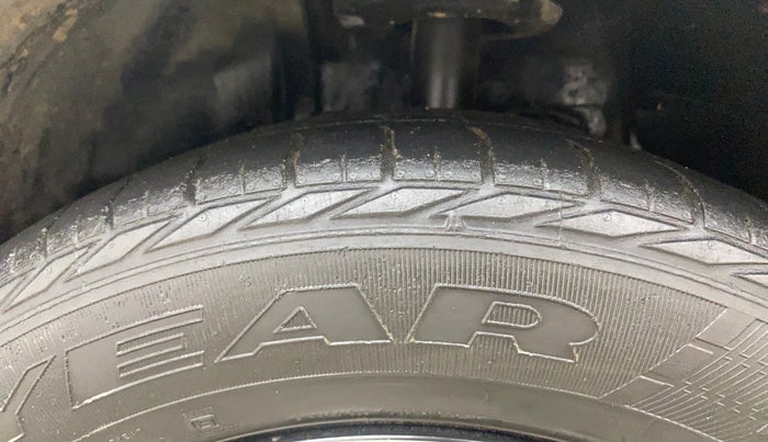 2019 Tata NEXON XZA PLUS PETROL DUAL TONE, Petrol, Automatic, 61,833 km, Left Front Tyre Tread