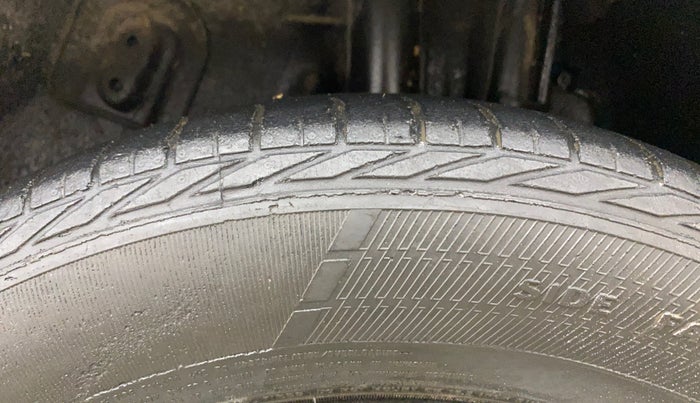 2019 Tata NEXON XZA PLUS PETROL DUAL TONE, Petrol, Automatic, 61,833 km, Left Rear Tyre Tread