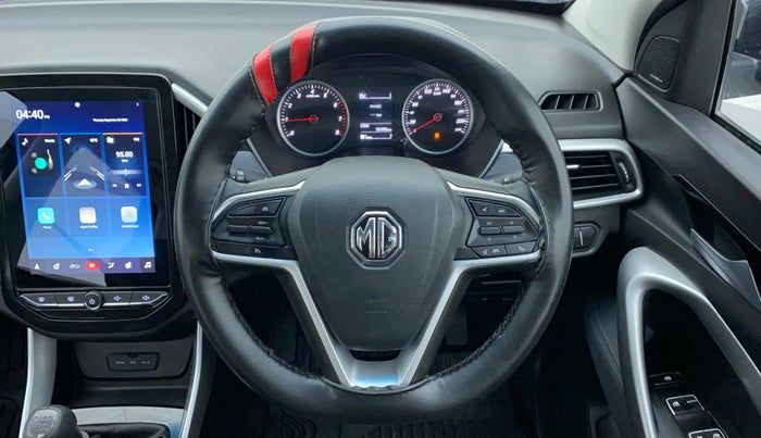 2021 MG HECTOR SHINE 1.5 TURBO MT, Petrol, Manual, 18,780 km, Steering Wheel Close Up