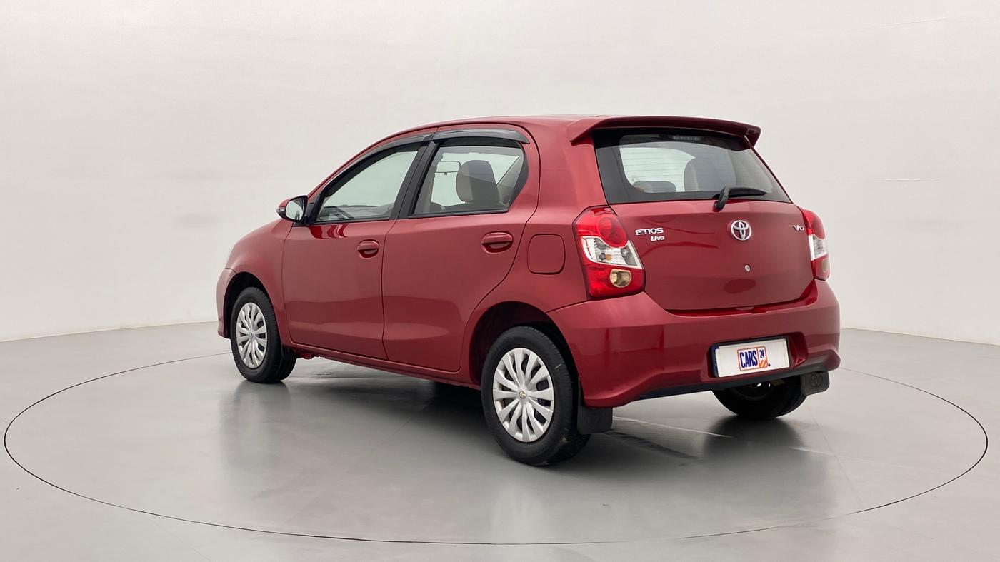 2016 Toyota Etios Liva D 4D VD, Diesel, Manual, 39,890 km, Left Back Diagonal