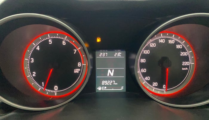 2020 Maruti Swift ZXI AMT, Petrol, Automatic, 89,249 km, Odometer Image