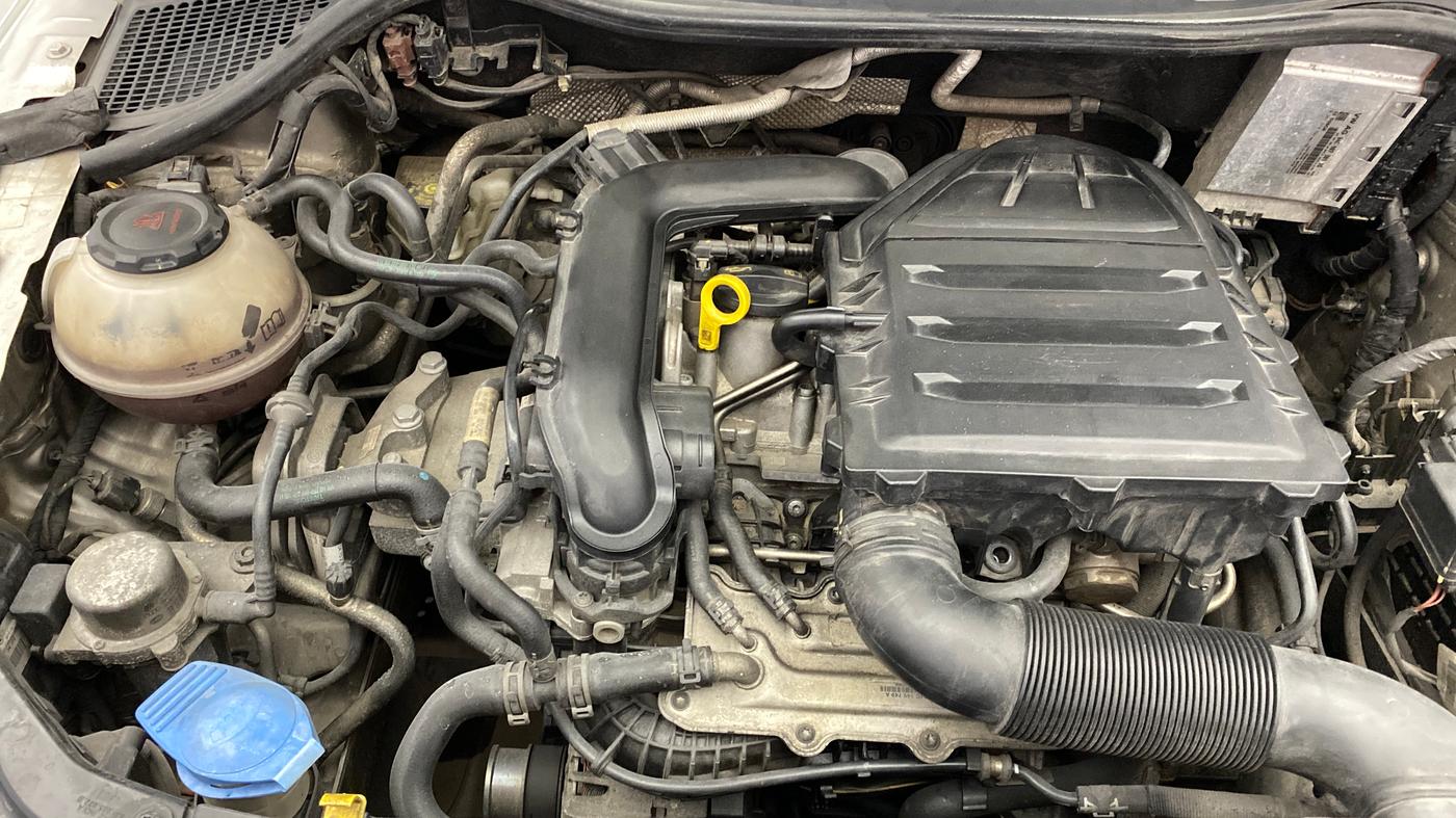 2021 Skoda Rapid AMBITION AT TSI, Petrol, Automatic, 1,11,308 km, Engine View - Right