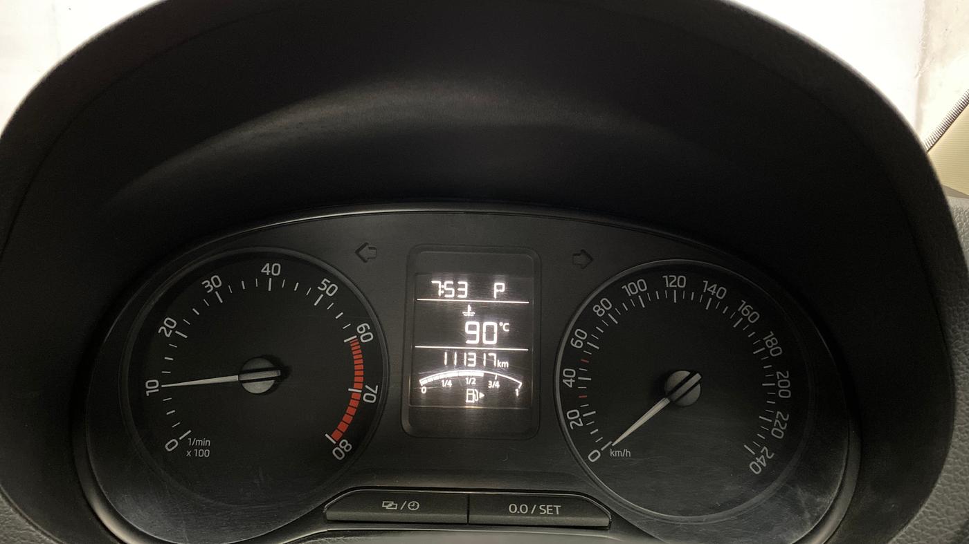 2021 Skoda Rapid AMBITION AT TSI, Petrol, Automatic, 1,11,308 km, Odometer Image