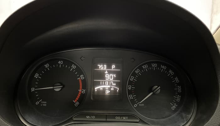 2021 Skoda Rapid AMBITION AT TSI, Petrol, Automatic, 1,11,308 km, Odometer Image