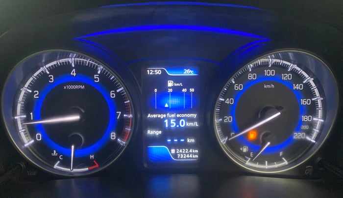 2018 Maruti Baleno ZETA PETROL 1.2, Petrol, Manual, 73,208 km, Odometer Image