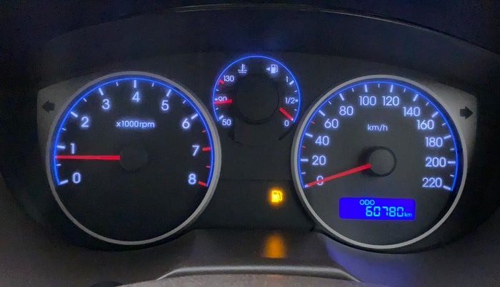 2010 Hyundai i20 ERA 1.2, Petrol, Manual, 60,780 km, Odometer Image