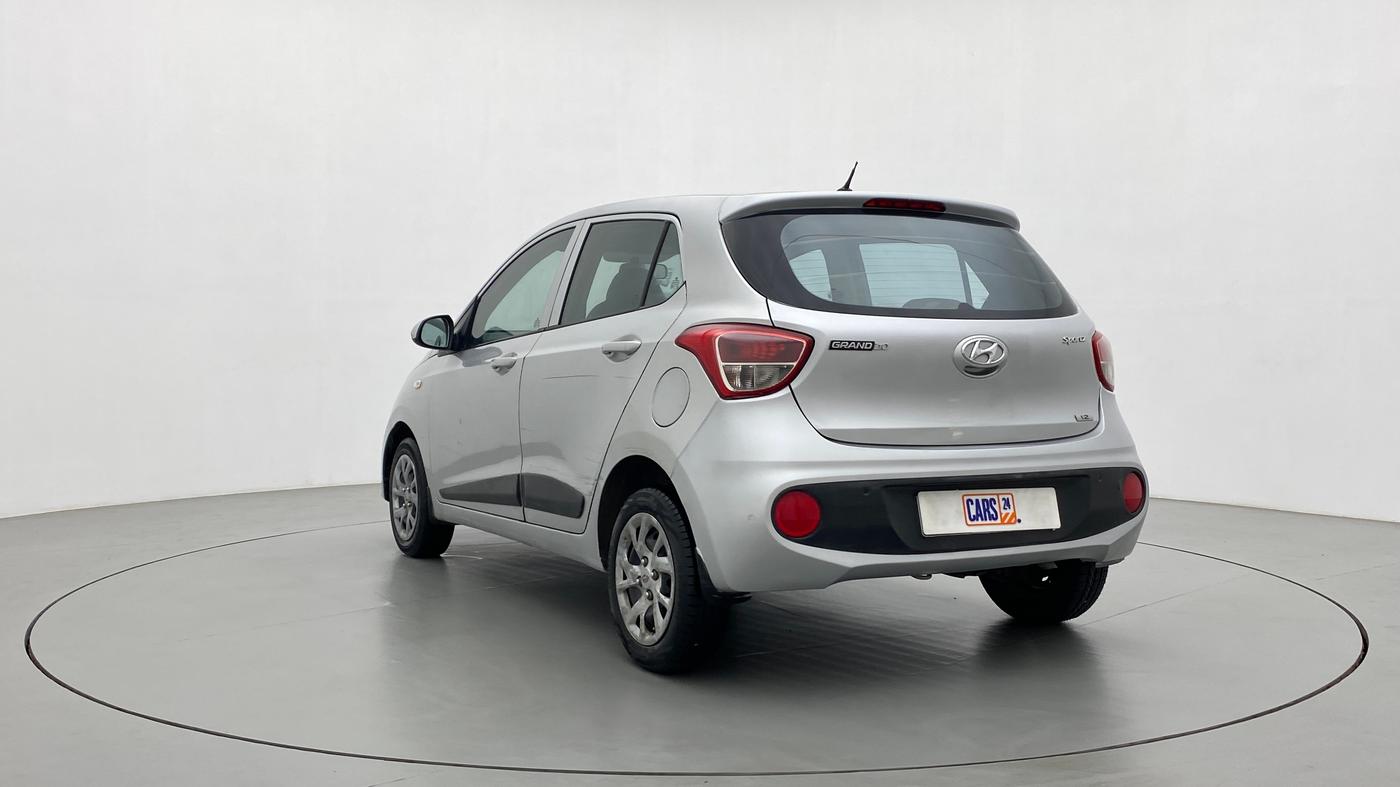 2017 Hyundai Grand i10 SPORTZ 1.2 KAPPA VTVT, Petrol, Manual, 1,00,413 km, Left Back Diagonal