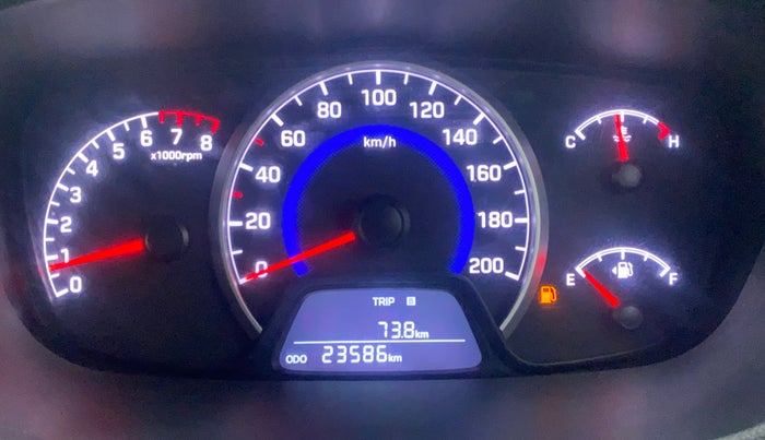 2018 Hyundai Grand i10 SPORTZ 1.2 KAPPA VTVT, Petrol, Manual, 23,539 km, Odometer Image