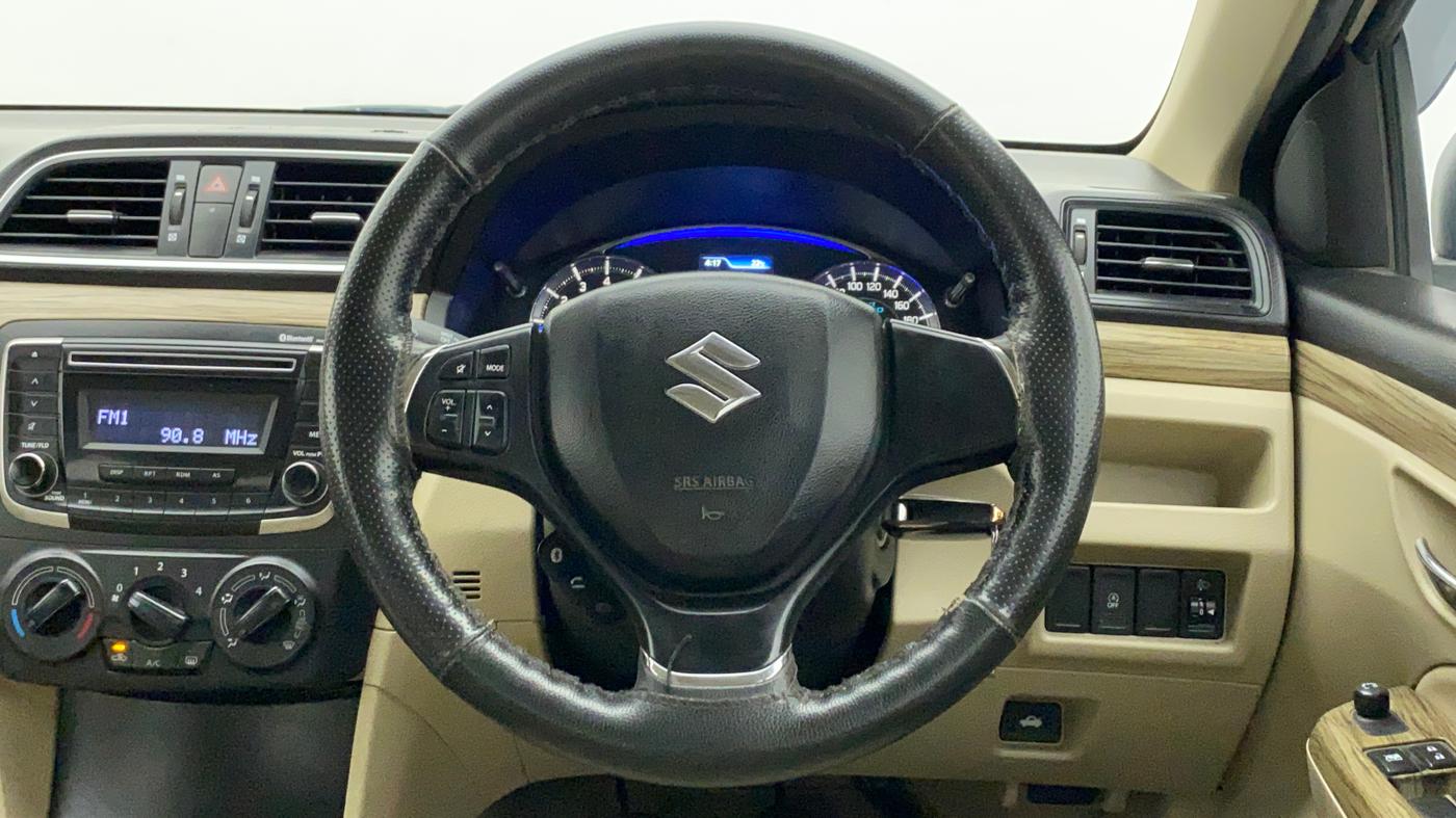 2022 Maruti Ciaz SIGMA 1.5 SHVS MT  PETROL, Petrol, Manual, 36,856 km, Steering Wheel Close Up