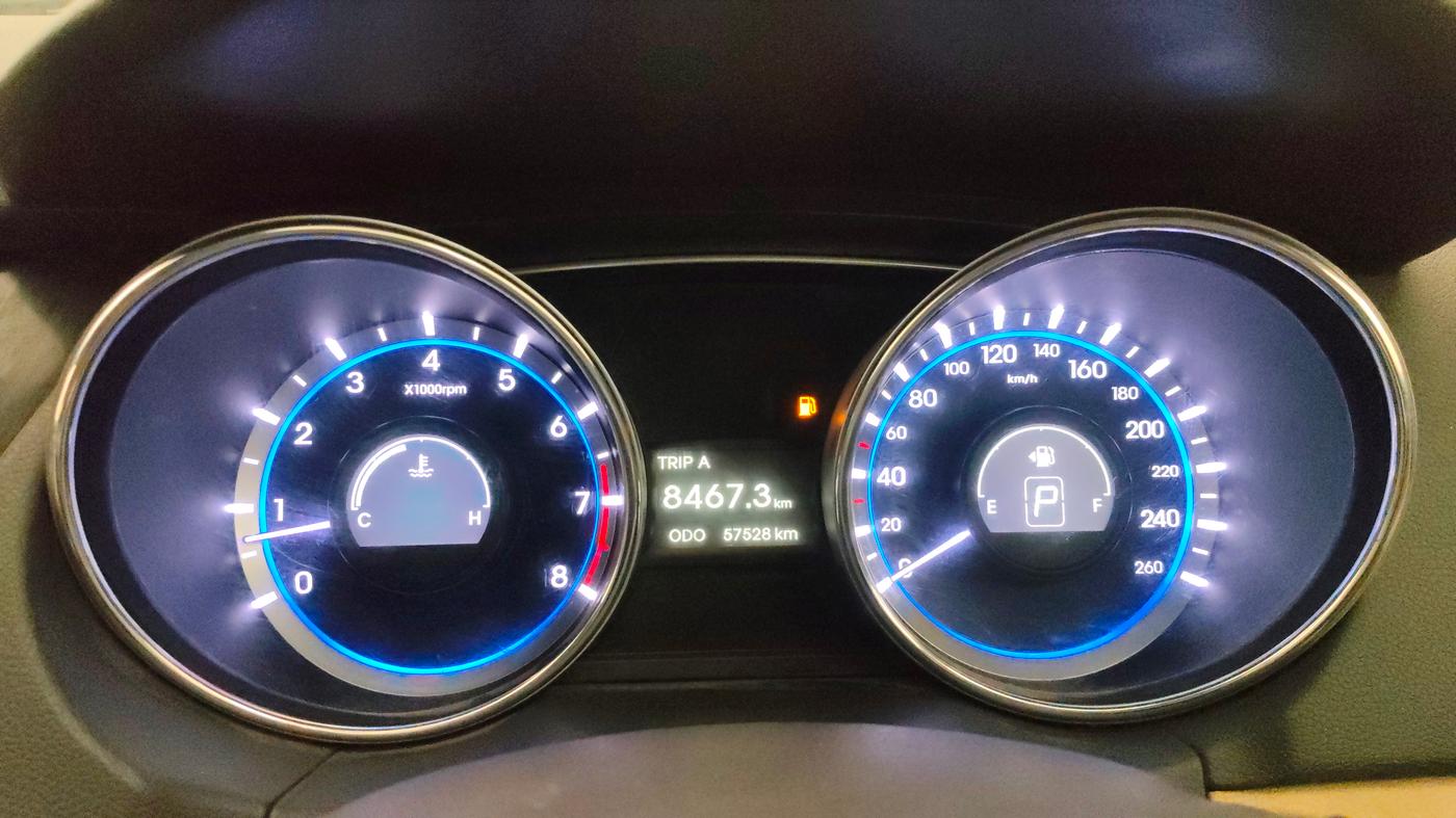 2014 Hyundai Sonata 2.4 GDI AT, Petrol, Automatic, 57,527 km, Odometer Image